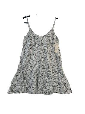 NEW Hollister Floral Print Sleeveless Mini Dress Lined Sz M